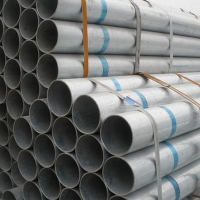 Good price 6 - 12 متر طول لوله های گالوانیزه فولادی گرد برای ساخت قطعات آنلاین