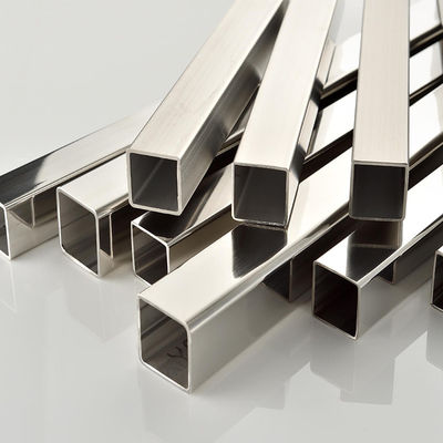 Good price SUS TP304 304L 316 316L فولاد ضد زنگ مربع لوله حفره ای با جوش آنلاین