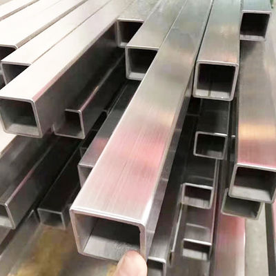 Good price OD 6mm - 2500mm لوله مربع فولاد ضد زنگ 304 304L 310 316L 430 410 آنلاین